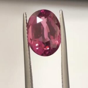 Pink sapphire heated 5.00 ct oval shape (1198-HP)
